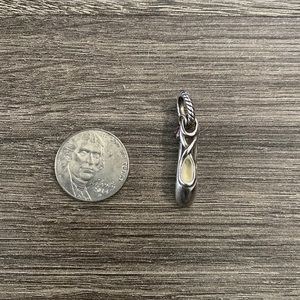 Brighton Ballet Slipper Dance Bracelet Charm